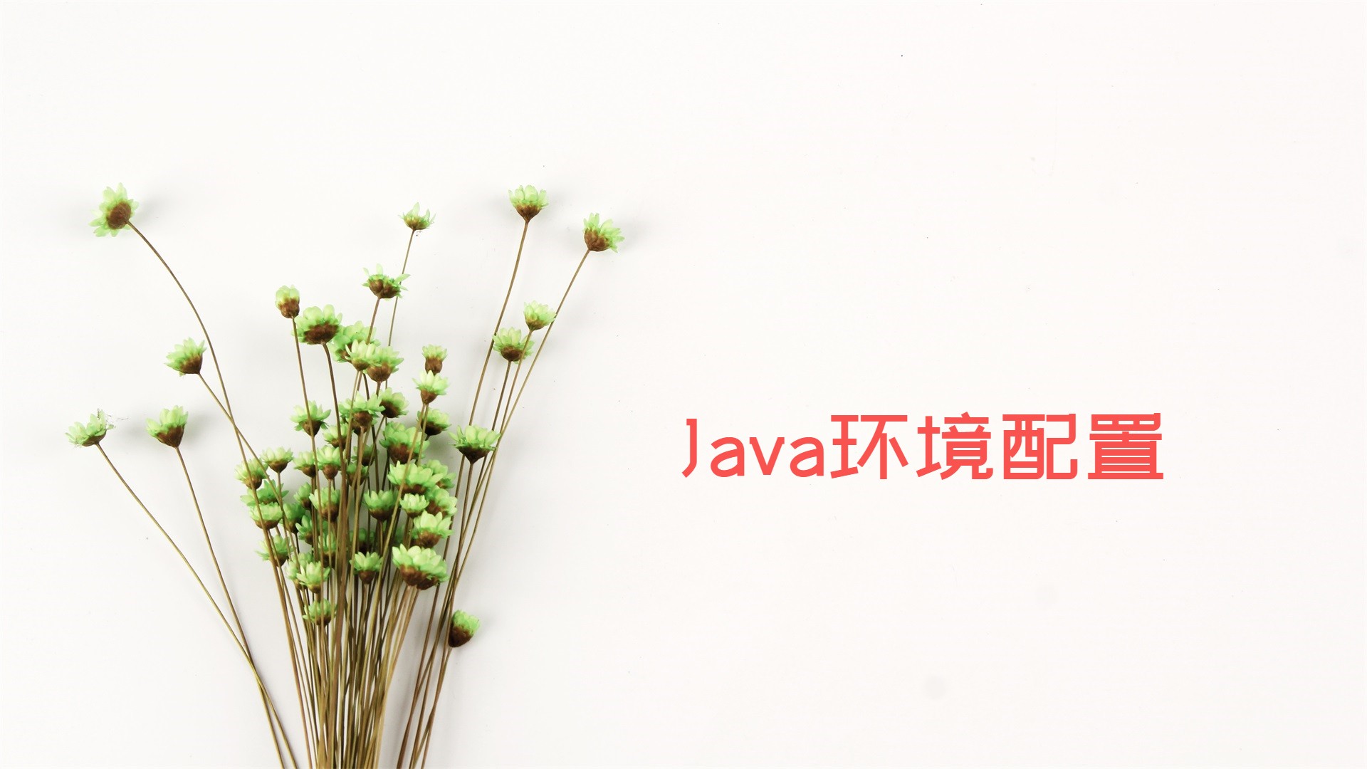 Java环境配置